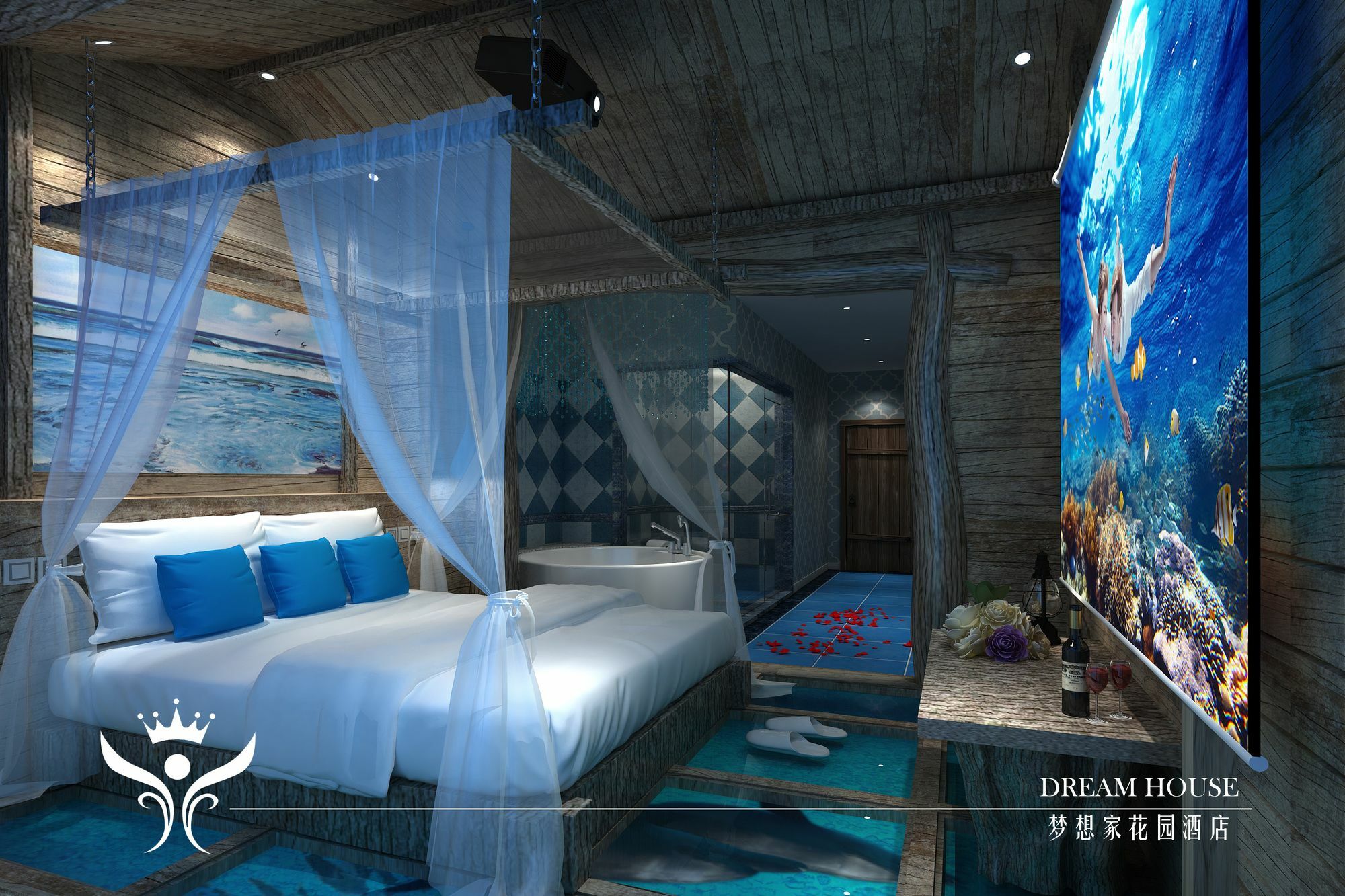 Dreamhouse Theme Hotel 샹하이 외부 사진
