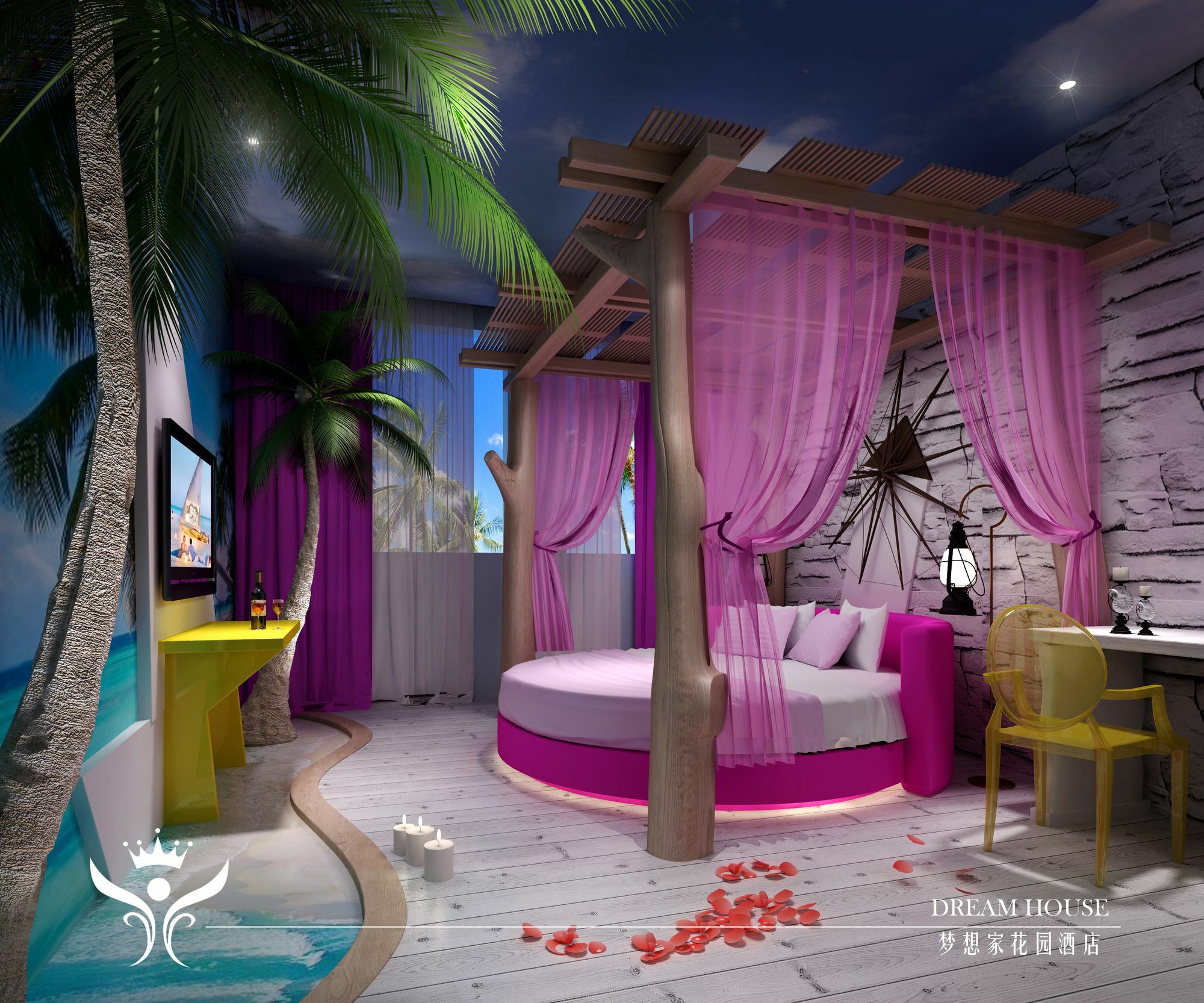 Dreamhouse Theme Hotel 샹하이 외부 사진