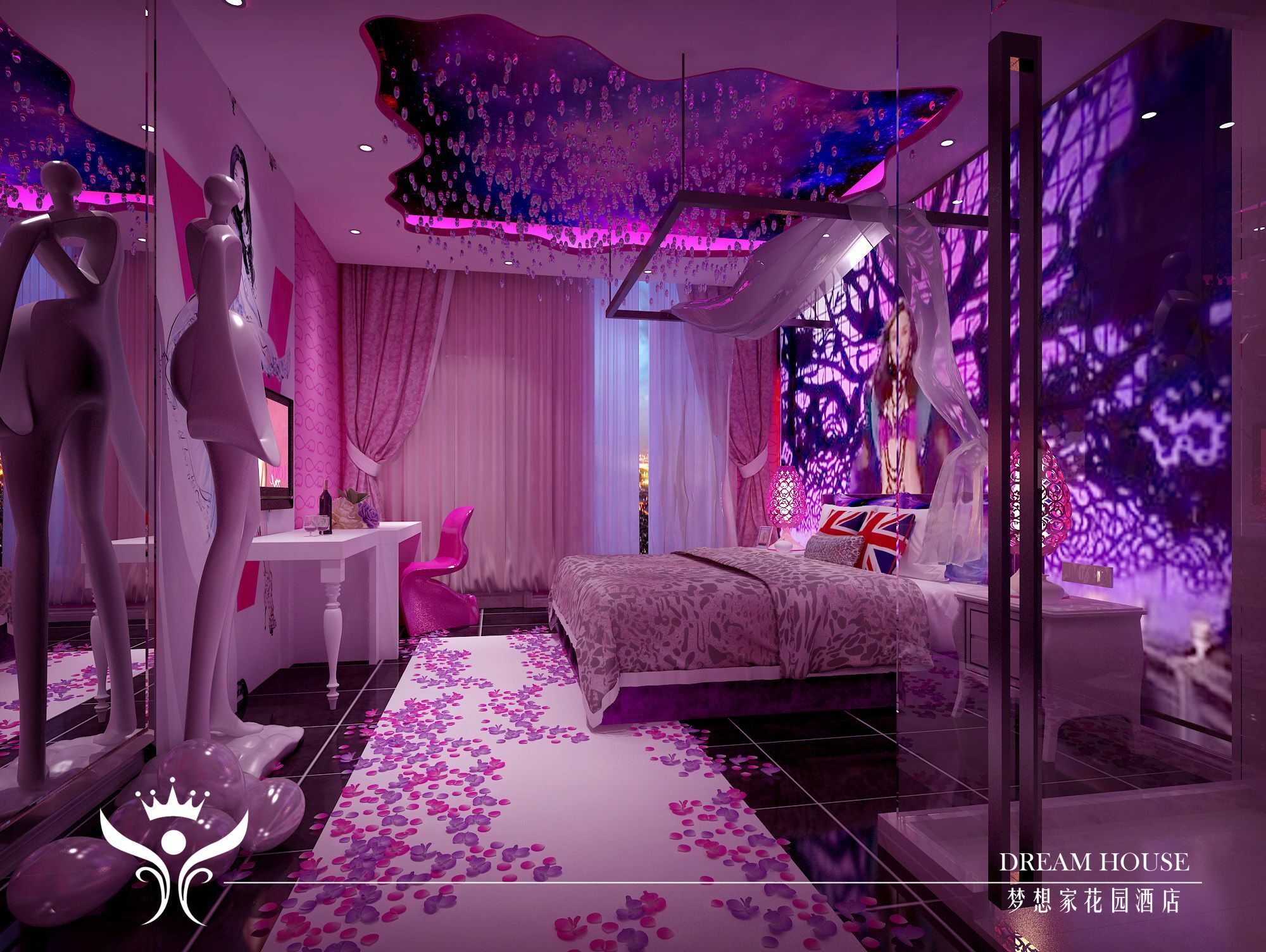 Dreamhouse Theme Hotel 샹하이 외부 사진
