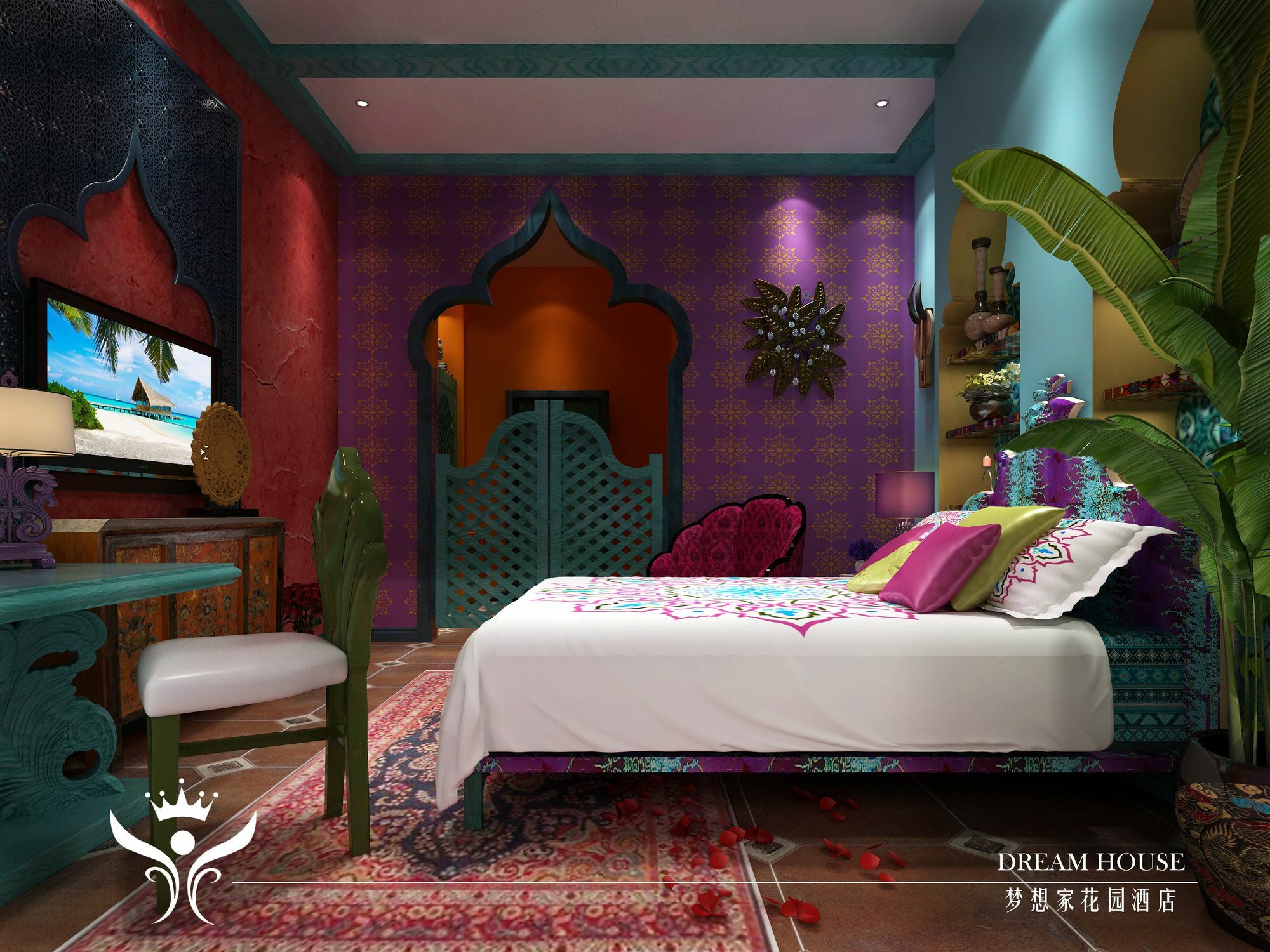 Dreamhouse Theme Hotel 샹하이 외부 사진
